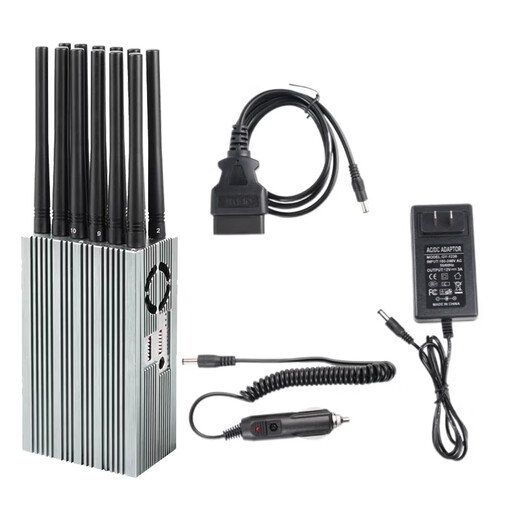 OTHER second-hand car and truck portable signal detector anti-positioning and anti-recording tracking car stopper 12-way + OBD line 5g all-round model full coverage