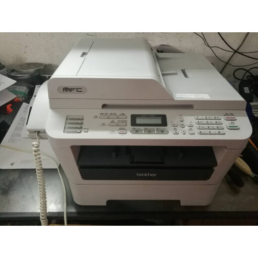 Brother 7055 black and white laser printer receipt/ID card one-touch copy and scan multi-function machine Brother 7360 package one computer printing