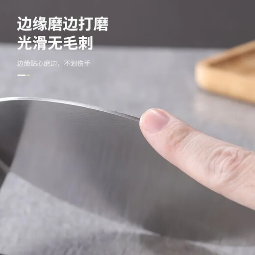 Wenzhi dumpling wrapper artifact 316 stainless steel round cake press for dumpling wrapper household hand-pressed commercial use high-quality stainless steel 1 pack thickened and durable cake press