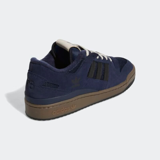 Adidas Forum 84 Низкая ретро-контрастная спортивная обувь мужская низкая топ-устойчивость к повседневной обуви GX9755 Navy Blue Standard 39/US6.5