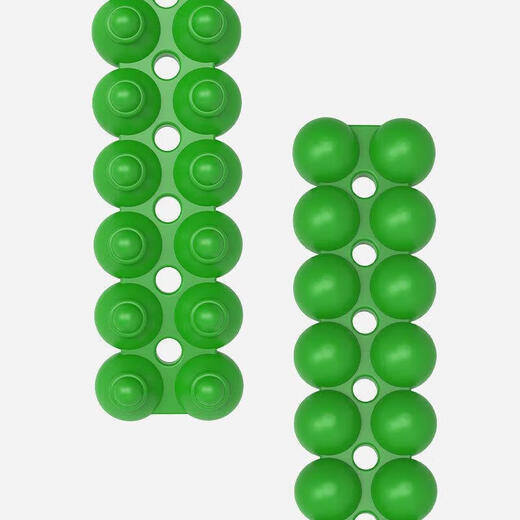 Universal Caterpillar Spinal Massage Pilates Caterpillar Spinal Muscle Relaxation Spinal Massager Stick Lower Back Spine Emerald Green/+ Straps