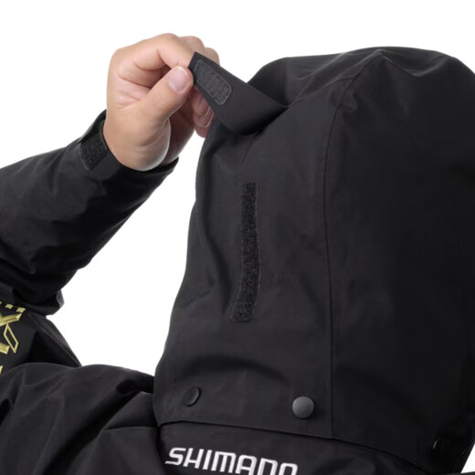 SHIMANO 25 models RT-133Y fishing suit lightweight cold-proof suit for rock fishing GORE-TEX fabric black-XL size (produced in Vietnam)