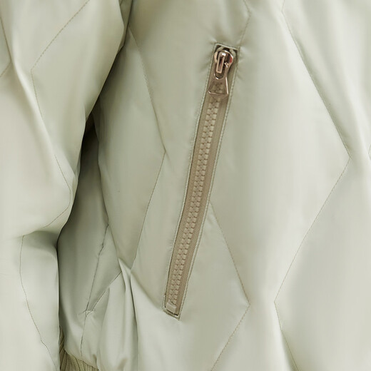 Flying in the Snow Leichte Daunenjacke für Damen, kurz, Herbst und Winter, modisches Baseball-Kragen-Design, lässig, kältebeständig, warme Jacke für den Außenbereich