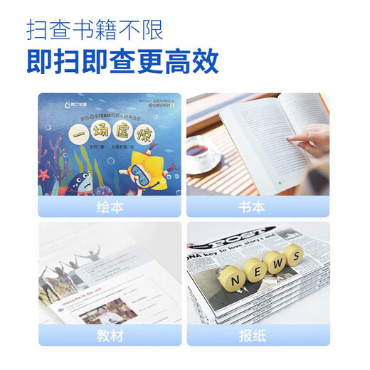 阿尔法蛋点读笔词典笔D1 英语学习翻译神器 新课标电子词典翻译笔扫描笔 翻译机单词笔扫读笔学习笔 D1-32G【咨询/领券立减】