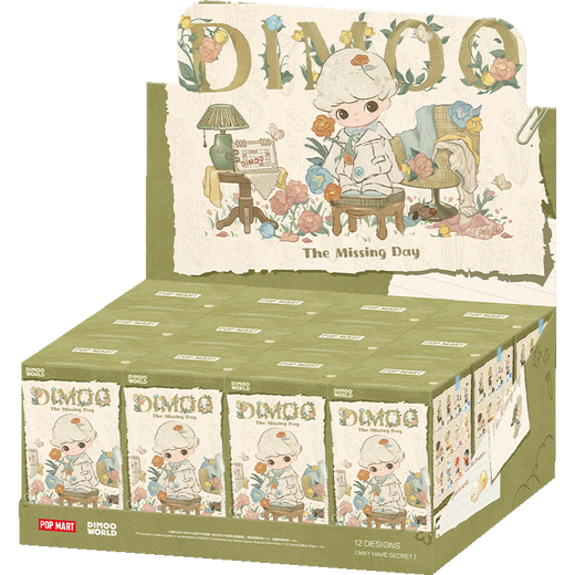 POP MART DIMOO If Today is the Eighth Day Series Figures Blind Box Trend Ornaments Gifts 12 Pieces in a Box Does Not Support Seven Days No Reason Returns