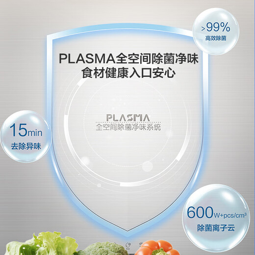 Gree Refrigerator Cross Door 658L New Level Energy Efficiency Inverter Zero Built-in Refrigerator National Subsidy BCD-658WGNEK2SPDCA/Rongwumi