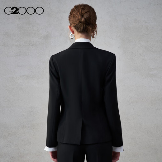 G2000 Comfortable and crisp/same style in shopping malls, women's 2025 autumn and winter business commuting slim design suit