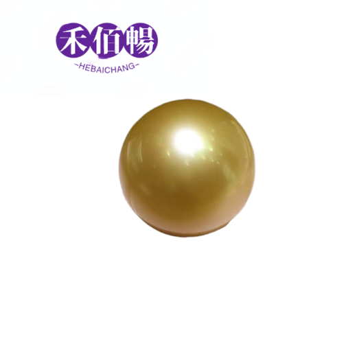 HEBAICHUANG Seawater Pearl South Sea Gold Bead Single Bead Gold Pearl Bare Bead Gold 1213mm