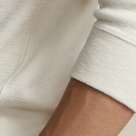 Polo Ralph Lauren SS24 Henley collar casual long-sleeved sweater men's cream retro cream S