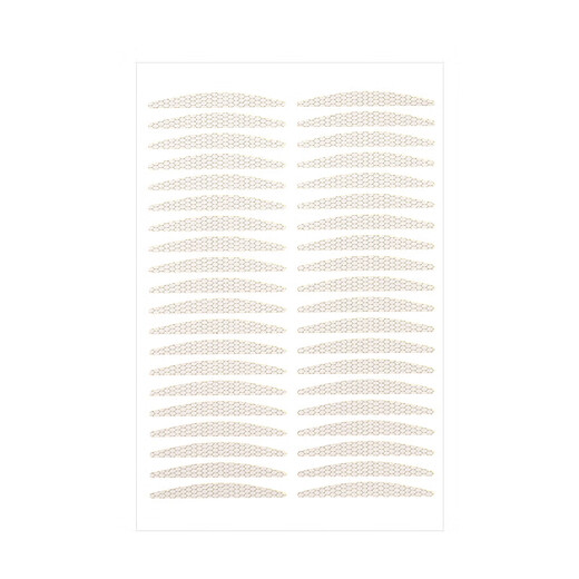 ACARE T double eyelid patch/matte A1vaq001-double eyelid patch for women, mesh pattern, slim style, eye beauty patch, beauty artist, slim style, 3 sheets, 40 patches