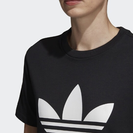 [70% nuevo] Adidas Adidas Clover 2018 Trefoil Trefoil clásico redondo redondeo transpirable manga corta moda camiseta casual cv9888 m tamaño