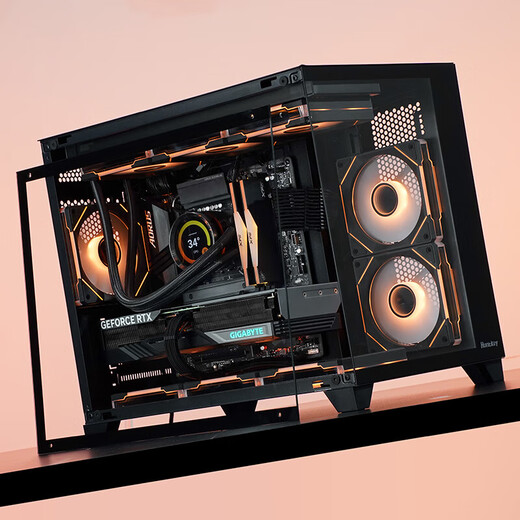 Gigabyte AMD R5 9600X desktop assembly computer host RTX5060Ti/RX9060XT sea view room e-sports game Delta AI live rendering design DIY complete machine four R5 9600X丨5060Ti 16G large video memory