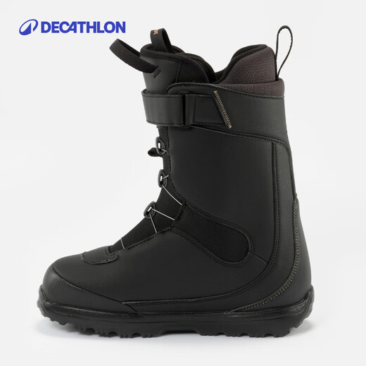 Decathlon Men's Snowboard Snow Shoes Adjustable Rotary Button Snow Shoes-5274844