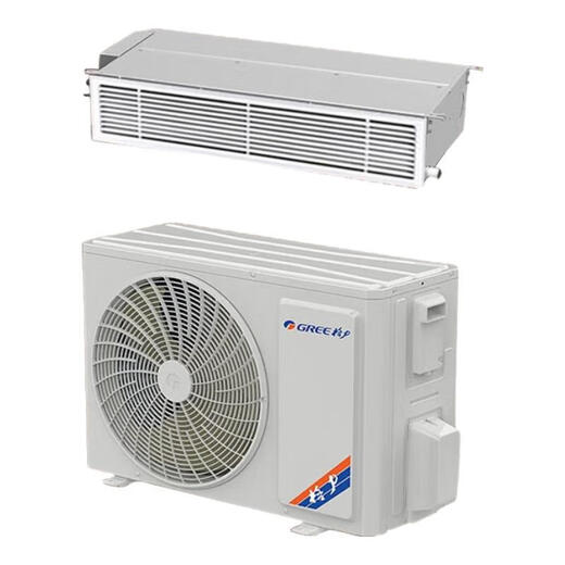 Gree (GREE) 3 HP duct machine one-to-one heating and cooling central air conditioner embedded home commercial office living room thin ceiling air conditioner fixed frequency C2 variable frequency C3 series low noise and energy saving subsidy 3 HP variable frequency heating and cooling 30-40 cubic meters large cooling capacity - installation included