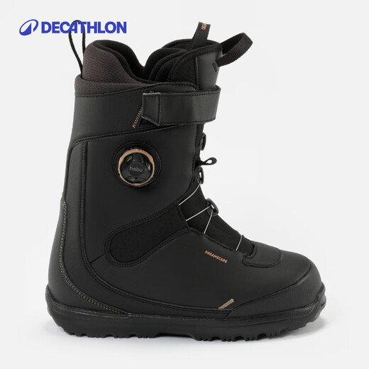 Decathlon Men's Snowboard Snow Shoes Adjustable Rotary Button Snow Shoes-5274844