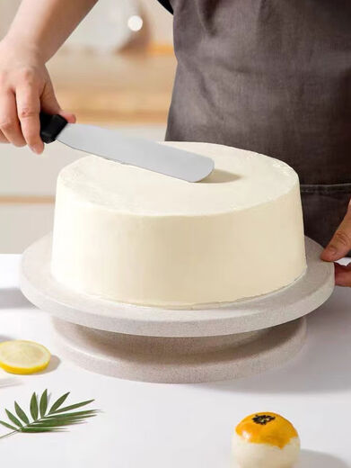 Pickup Cat Decorating Table Turntable Decorating Turntable Household Tools DIY Birthday Chassis Tray Baking Set Wheat Straw Turntable-Basic 6-piece Set 27 points 5cm 11 inches