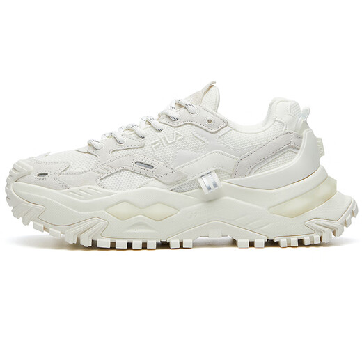 FILA BIANCO hard candy mesh pig head leather thick sole shock-absorbing wrapping low-top dad shoes women's 35.5