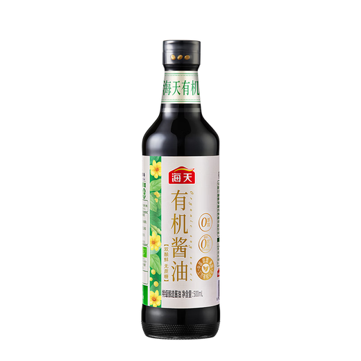 Haitian organic soy sauce 500ml organic 0 added premium soy sauce organic series one bottle one size clean ingredients
