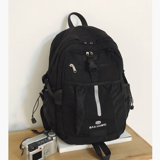 Yookdd mountaineering bag outdoor lightweight men's travel hiking climbing equipment backpack women's large capacity travel backpack school bag outdoor leisure mountaineering bag gray