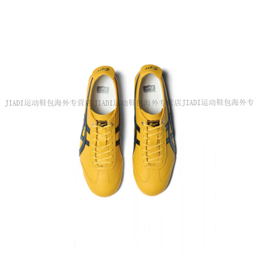 Onitsuka Tiger Classic Onitsuka Tiger Classic MEXICO 66 SD Men's and Women's Casual Moral Training Shoes Official Authentic Yellow 40.5