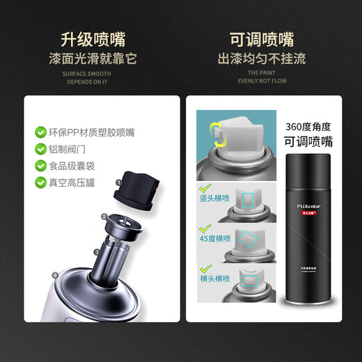 Biaoji 2026 Honda CR-V self-spray paint Jingyao White Pearl White Caijing Black special automotive supplies repair and touch-up pen Caijing Black 450ML original color paint + tool kit dedicated to Honda CRV