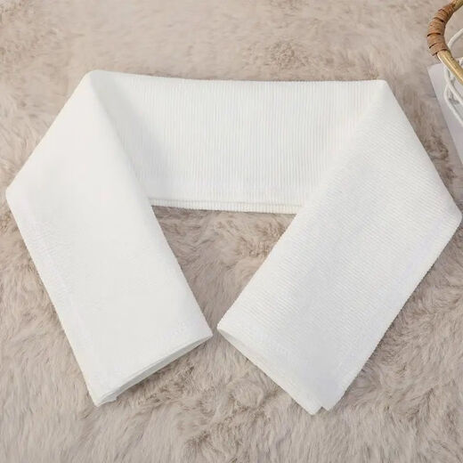 Fat Donglai's same style down jacket collar protective cover, anti-dirty collar artifact collar accessories, threaded full-cover cotton garment bag, new khaki Velcro collar