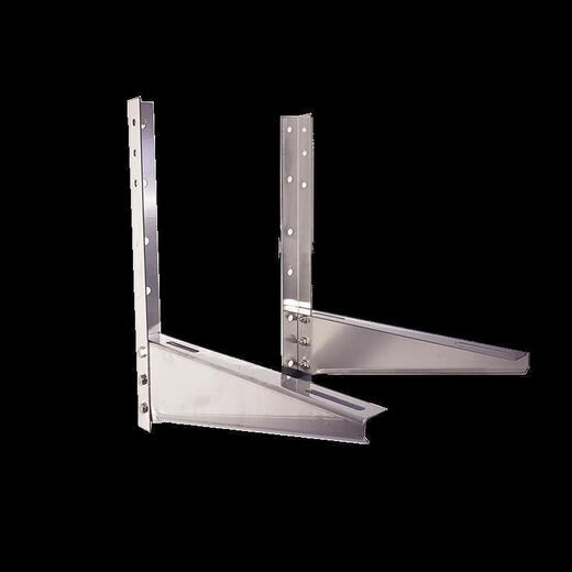 Suitable for Midea Gree stainless steel air conditioner outdoor unit bracket 1-1.5P/2P/3P air conditioner rack universal type 1-1.5 HP luxury version stainless steel complete set with screws