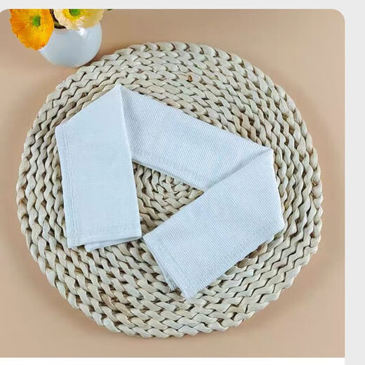 Fat Donglai's same style down jacket collar protective cover, anti-dirty collar artifact collar accessories, threaded full-cover cotton garment bag, new khaki Velcro collar