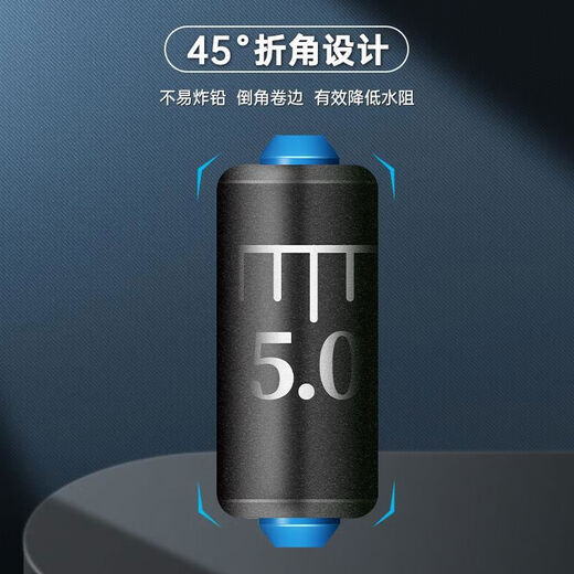 Zailu fast lead fishing special lead pendant thickened lead skin roll table fishing finished competitive gram lead fishing gear accessories scale lead free scissors 50 pieces boxed 1 point 5g-3 point 5g