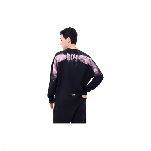 BOY LONDON Beluga Hot Diamond Eagle Sweatshirt Unisex Black Black XS