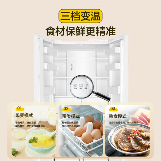 Leader Haier Refrigerator produces Lazy 510 Series 502L Cross Door Refrigerator Dual System Large Capacity First Class Energy Efficiency Air Cooling LTD-510WDW9U1 Government Subsidy 15%