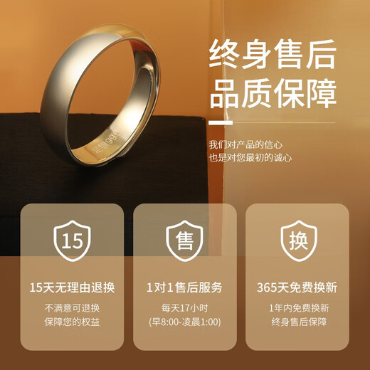 Mini&yaya pure silver ring men's hip-hop trendy single tail ring boy's birthday Valentine's Day gift for boyfriend and husband Thousands of people choose * simple men's ring