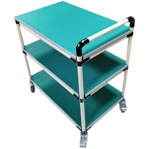 HENGYIDE workshop multi-layer material rack turnover vehicle lean multi-function tool cart sorting mobile trolley 1200mm*500mm*1200mm four layers