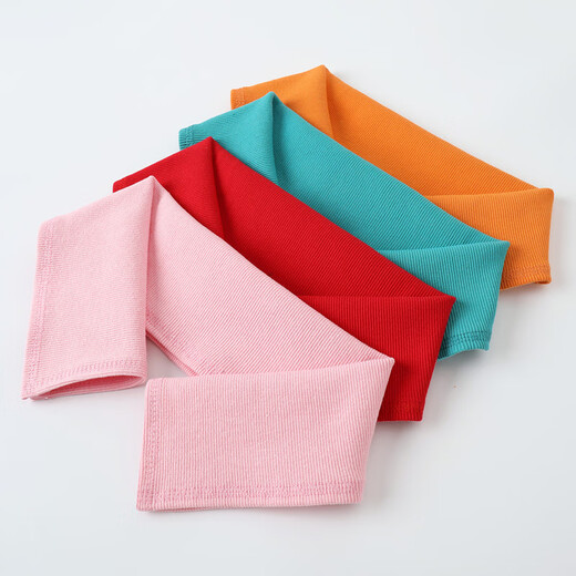 Fat Donglai's same style down jacket collar protector, anti-dirty collar protector, cotton thread cover, knitted collar, men's and women's cotton coat, sapphire blue fine thread bag collar