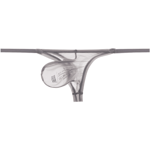 Ayi Men's Underwear Ice Silk Single-layer T-Pants Single-layer Elastic Silky Smooth T-Pants Stimulating Seamless Sexy Thin Strap Fit T-Pants Rose Red M