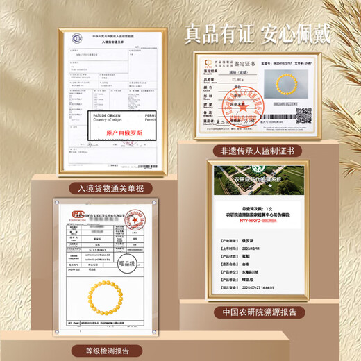 Natural chicken fat yellow beeswax bracelet for women, Russian material full of honey yellow amber single circle stacked Wenwan beads bead bracelet, bead diameter 6MM, intangible cultural heritage carefully selected obsidian grade chicken fat yellow beeswax