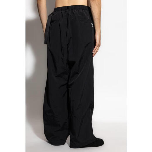 Y-3 men's casual pants are comfortable, breathable and loose black daily casual sports pants simple black one size | XL