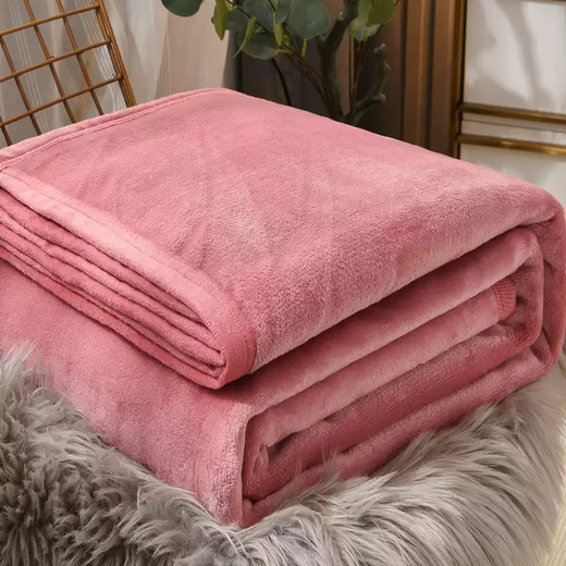 RSRDDY flannel blanket bed blanket coral velvet leg office sofa blanket student winter thickened warm sheets dark purple 200x230 extra large blanket warm bedding dual use
