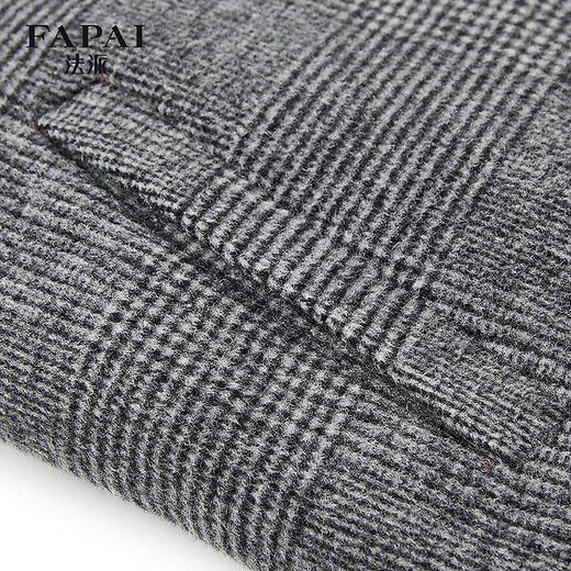 FAPAI down coat double-wear men's coat double-sided woolen coat mid-length coat for men