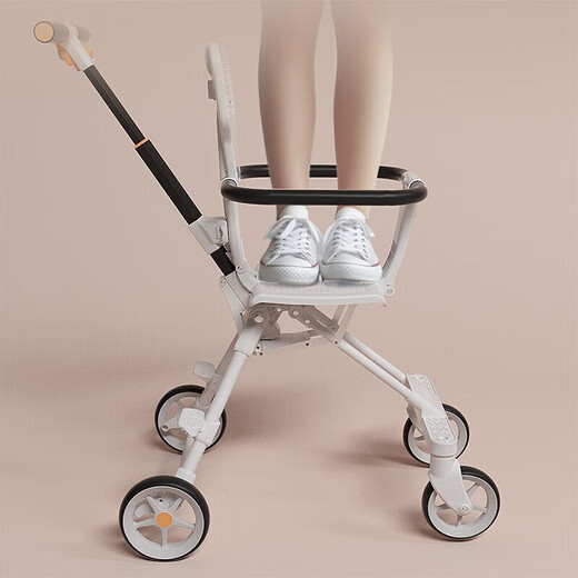 Xinsitong baby walking artifact baby stroller is lightweight, one-click foldable and foldable for 1-3-6 year olds. Stroller for children aged 1-3-6 years old. No installation + one-click folding + easy storage