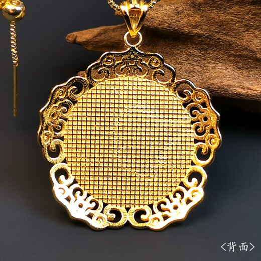 Amber School One thing, one picture, one certificate, beeswax pendant, clavicle chain necklace, natural amber necklace, 925 silver buckle silver chain, beeswax pendant, 7.38g, 31*11mm