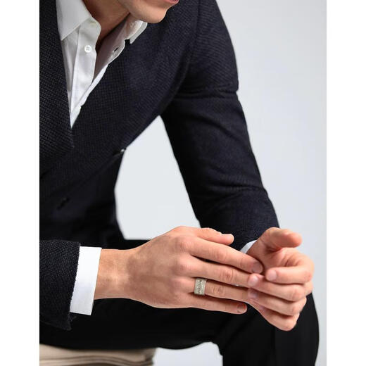 MAISON MARGIELA Luxury Men's Rings Silver VII