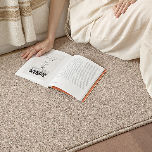 Dajiang wool bedside carpet bedroom 2025 new light luxury high-end dressing room bedside carpet 80x160cm
