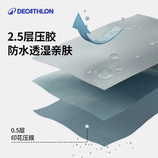 Decathlon outdoor women's autumn and winter windproof and waterproof fishing jacket windbreaker MH150-4820890