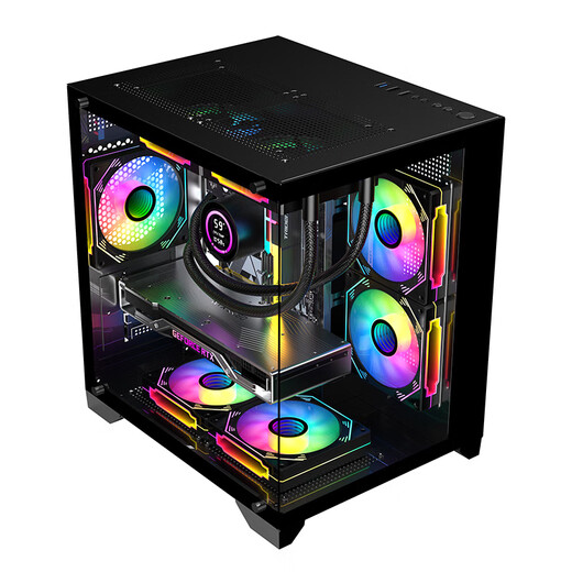 Colorful (Colorful) 24-issue interest-free Intel 13400F/14400F/14600KF Assembled computer desktop 5060 E-sports game 5050 host DIY complete machine 5060Ti Configuration nine 14600KF+5060Ti 16G