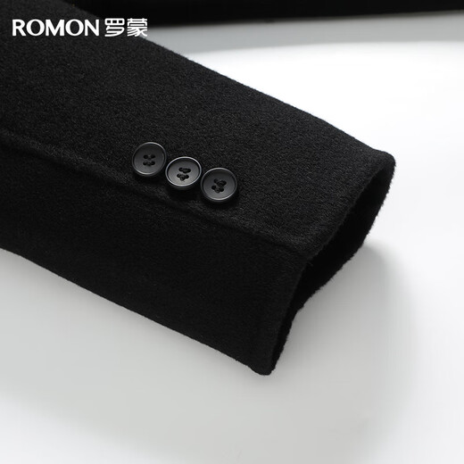 Romon 100% wool double-sided pure wool suit men's autumn and winter business casual suit jacket single suit men's clothing