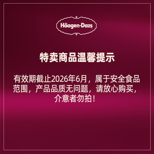 Haagen-Dazs classic chocolate flavor ice cream 2 cups sharing size 116g total