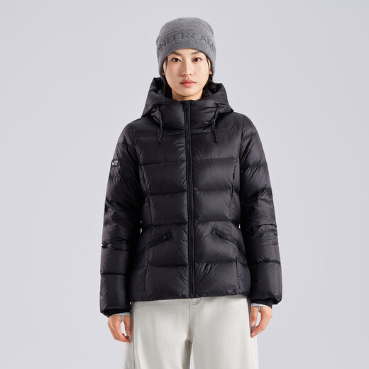 Pathfinder down jacket women's warm waist slimming women's down jacket winter new 90 velvet slim hooded jacket