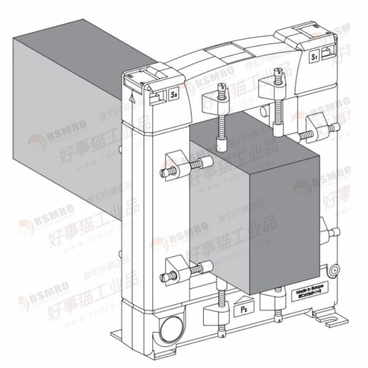 Schneider split current transformer CT current ratio 1600/5 busbar 85X165 METSECT5GJ100 current transformation ratio 1000_5 busbar