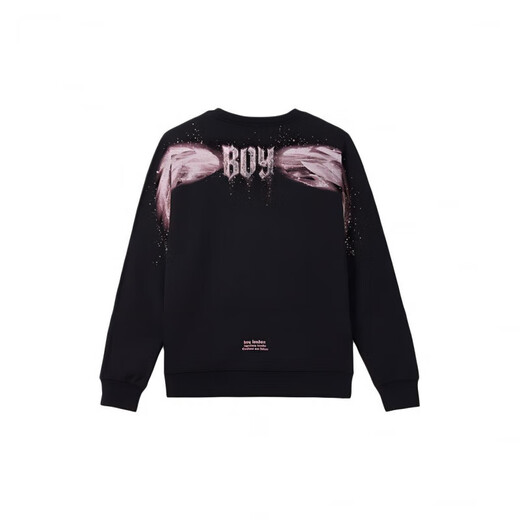 BOY LONDON Beluga Hot Diamond Eagle Sweatshirt Unisex Black Black XS